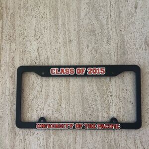University of the Pacific License Plate Cover